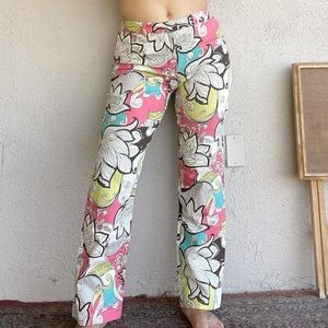 Y2K French Connection Artsy Pants